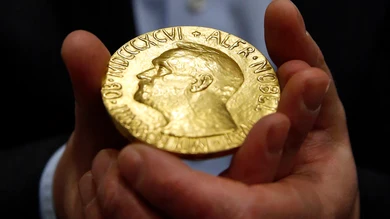 La medalla de un Premio Nobel La medalla de un Premio Nobel