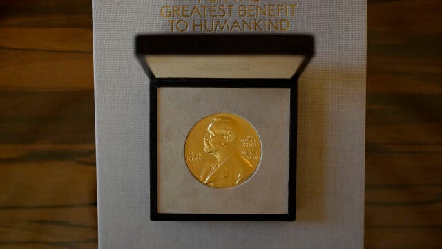 Una de las medallas de los Premios Nobel