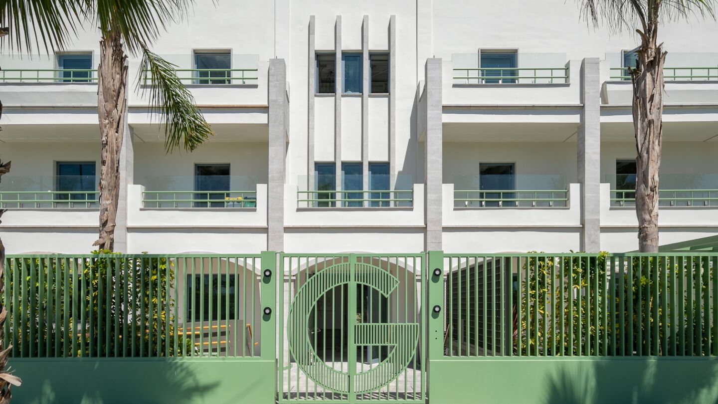 Fachada del Centro de Ingenier&iacute;a de Seguridad (GSEC) en M&aacute;laga.