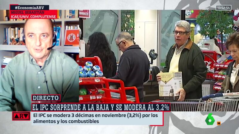 El pronóstico de Miguel Sebastián sobre la inflación: "Acabaremos 2023 en el 3%"