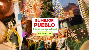 Propuestas del concurso el pueblo más bonito de España para visitar en Navidad