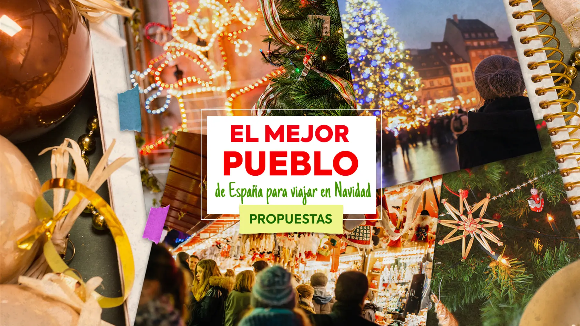 Propuestas del concurso el pueblo más bonito de España para visitar en Navidad