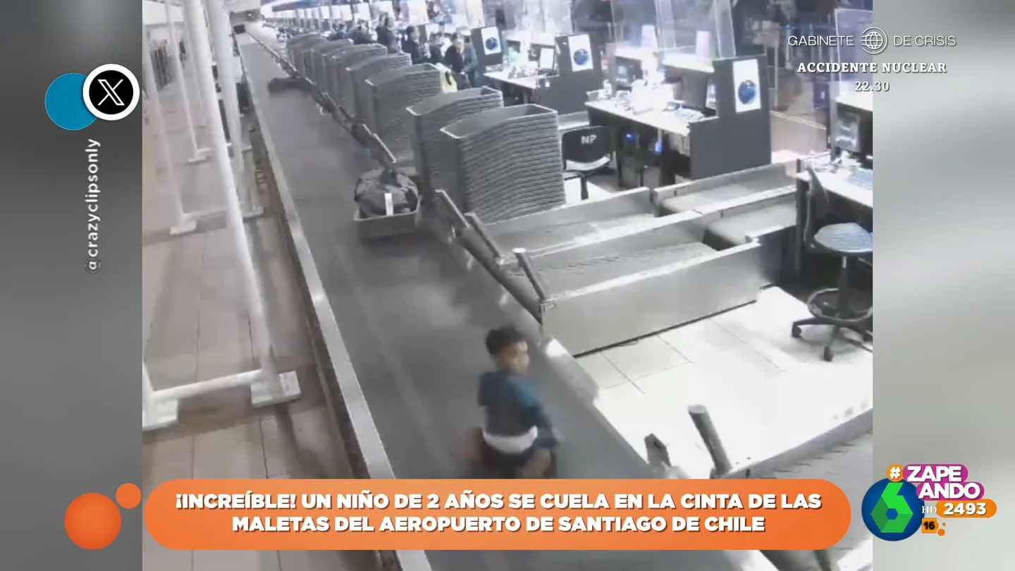 La travesura de un niño de dos años en un aeropuerto: "Ahora vive en Nueva Zelanda en una familia de acogida" La travesura de un niño de dos años en un aeropuerto: "Ahora vive en Nueva Zelanda en una familia de acogida"