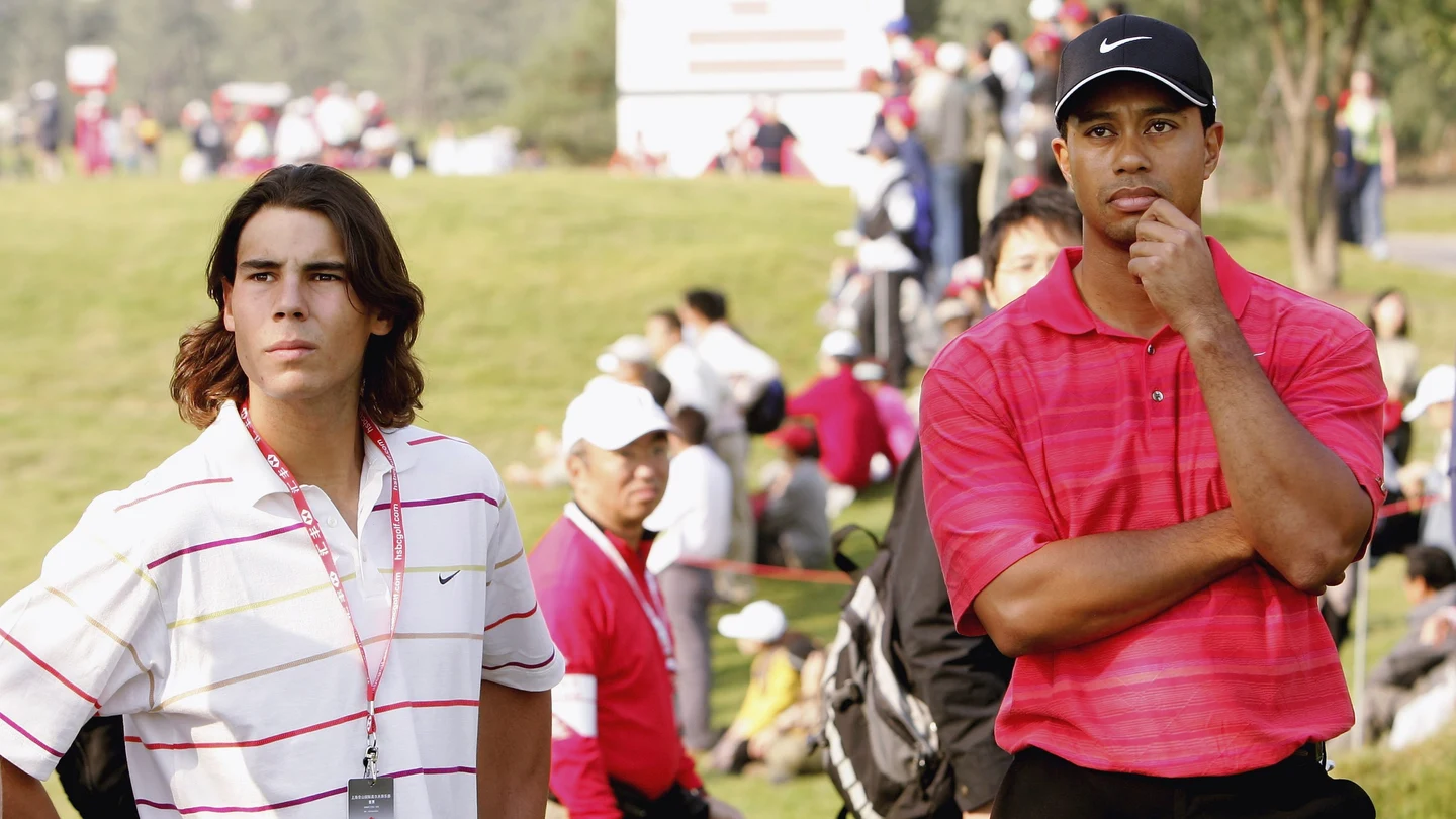 Rafa Nadal y Tiger Woods Rafa Nadal y Tiger Woods