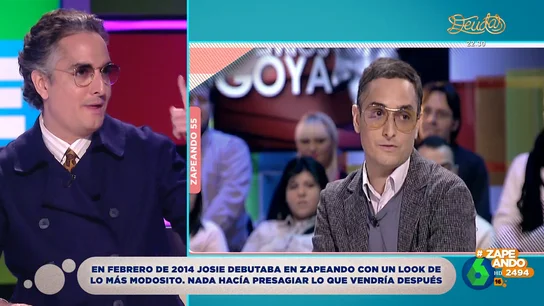 Josie recuerda cómo empezó a colaborar en Zapeando: "Ha cambiado mi vida" Josie recuerda cómo empezó a colaborar en Zapeando: "Ha cambiado mi vida"