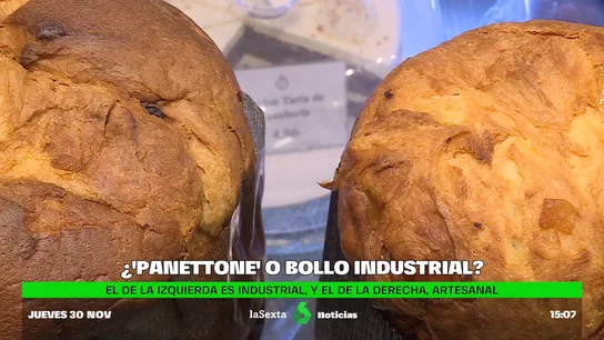 El panettone de supermercado: 10 veces más barato, pero bollo industrial El panettone de supermercado: 10 veces más barato, pero bollo industrial