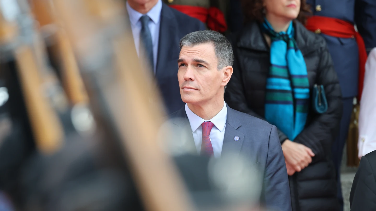 El presidente del Gobierno, Pedro Sánchez, durante la apertura solemne de la XV Legislatura El presidente del Gobierno, Pedro Sánchez, durante la apertura solemne de la XV Legislatura