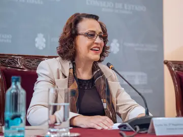 Imagen de archivo de Magdalena Valerio Cordero durante la presentación de la Memoria del Consejo de Estado 2022