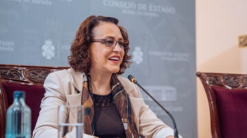Imagen de archivo de Magdalena Valerio Cordero durante la presentación de la Memoria del Consejo de Estado 2022