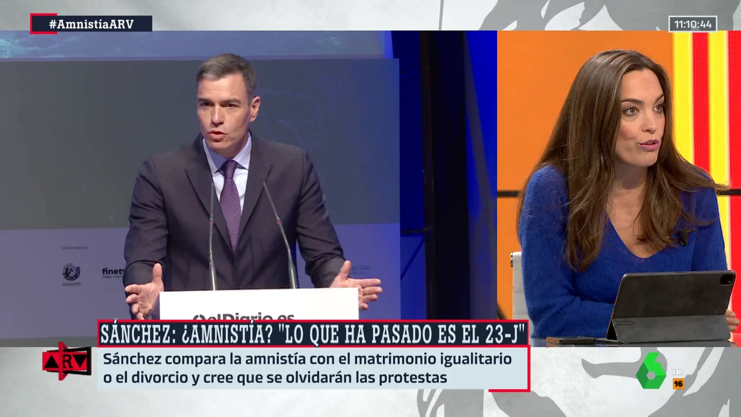 Marta García Aller señala que Sánchez "debería apostar por la transparencia" en las negociaciones con Junts Marta García Aller señala que Sánchez "debería apostar por la transparencia" en las negociaciones con Junts