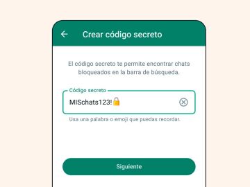 Nuevo código secreto de WhatsApp