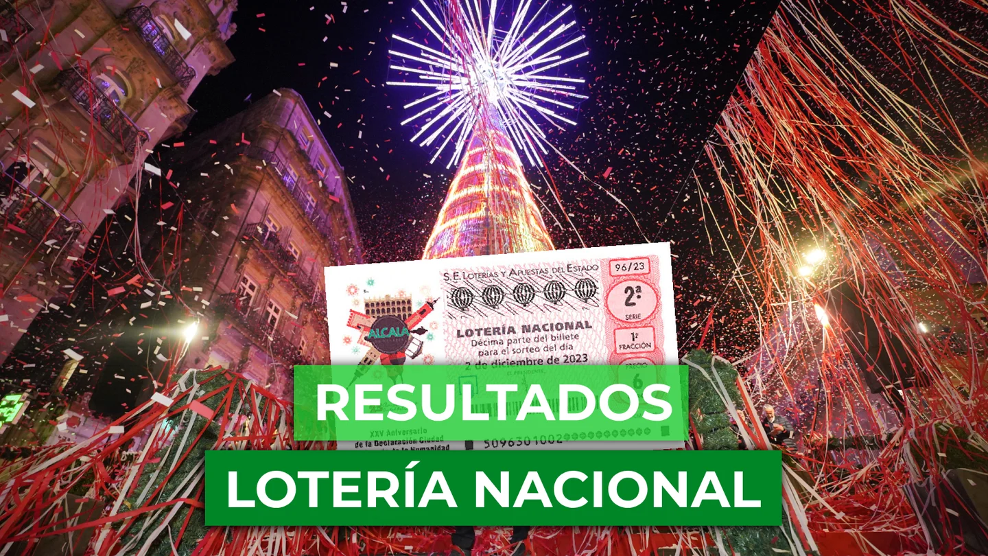 Lotería Nacional hoy, comprueba el resultado del sábado 2 de diciembre de 2023 Lotería Nacional hoy, comprueba el resultado del sábado 2 de diciembre de 2023