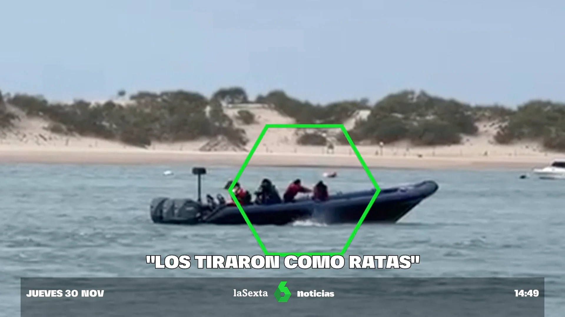 les tiraron como ratas