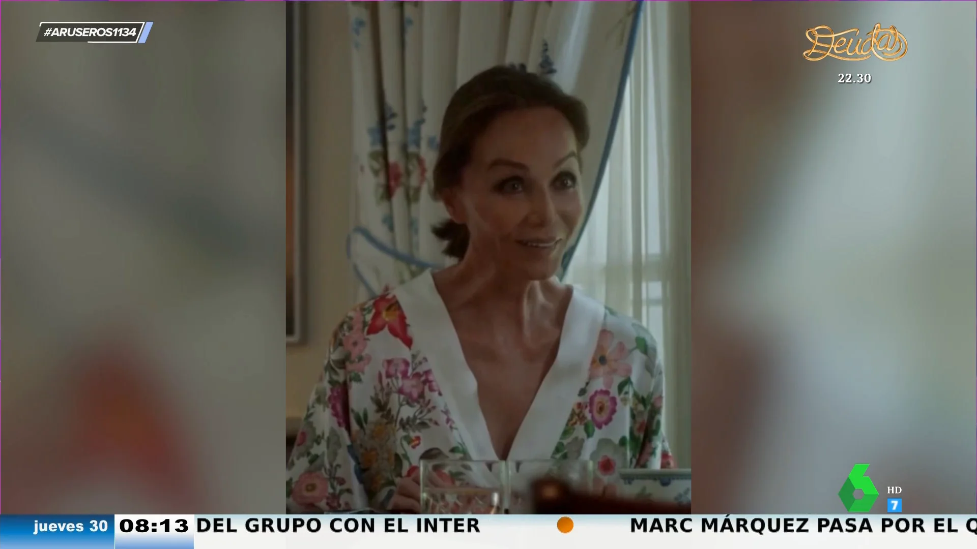 Alfonso Arús, tras ver una parte del documental de Isabel Preysler: "Está hablando con la boca llena"