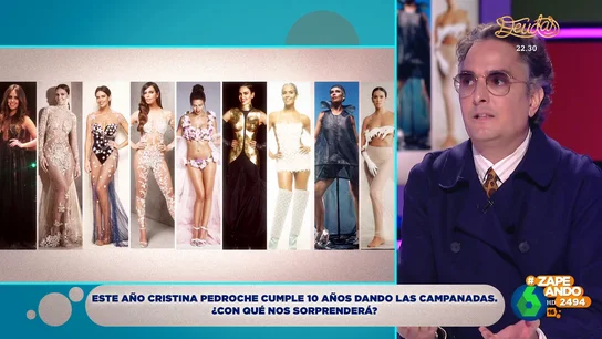 Josie confiesa qué vestido de Cristina Pedroche es su favorito: "Teníamos que hacer ese triple salto mortal" Josie confiesa qué vestido de Cristina Pedroche es su favorito: "Teníamos que hacer ese triple salto mortal"