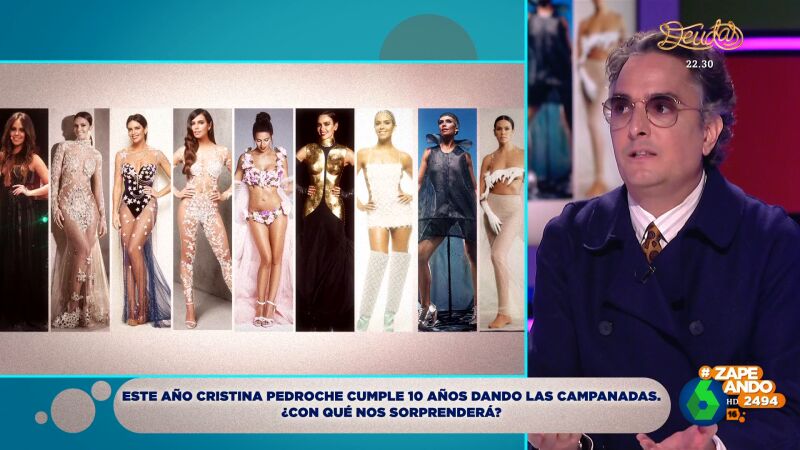 Josie confiesa qué vestido de Cristina Pedroche es su favorito: "Teníamos que hacer ese triple salto mortal"