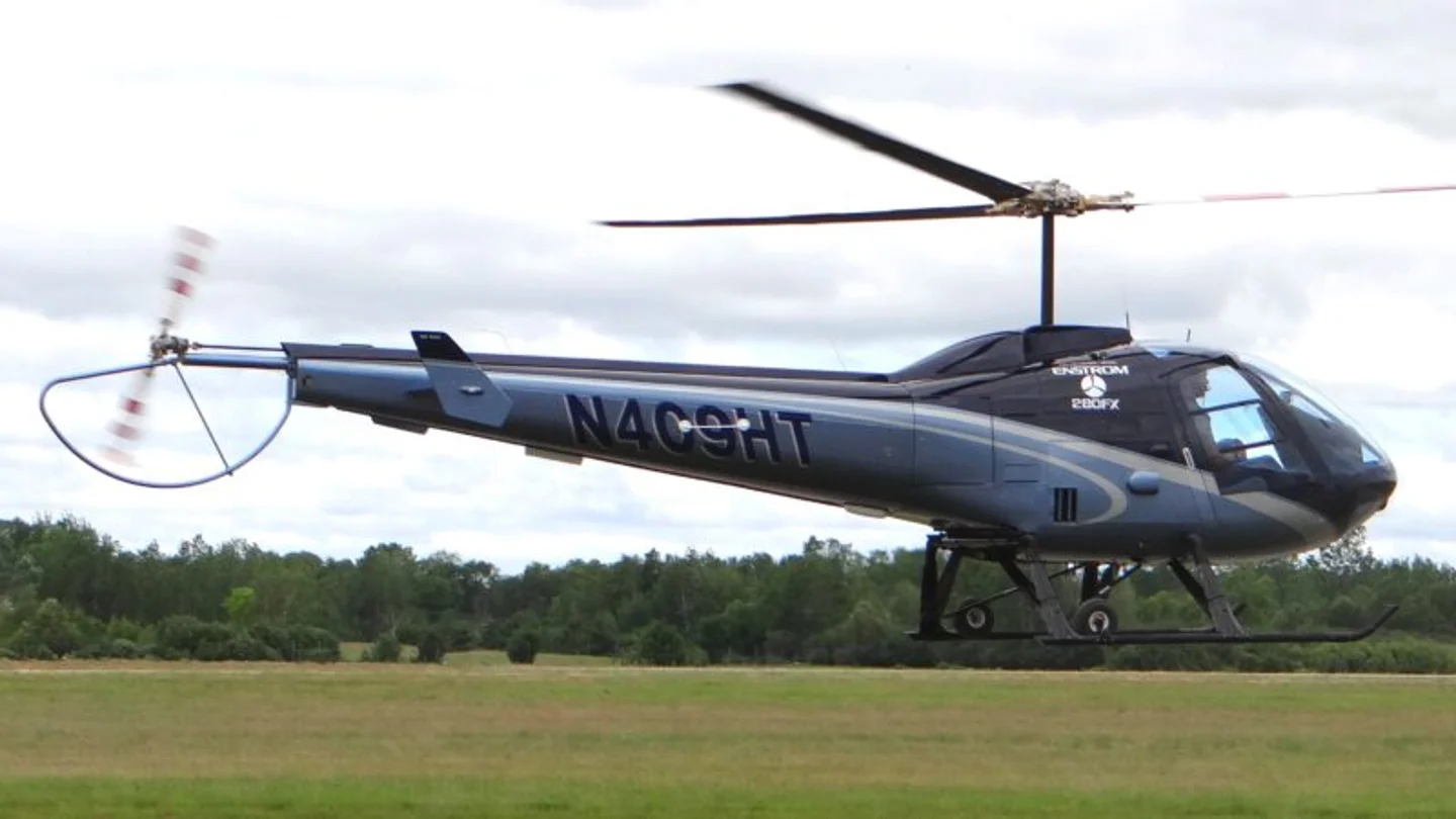 Así es el helicóptero estrellado en la M40, el Enstrom280 FX Shark Así es el helicóptero estrellado en la M40, el Enstrom280 FX Shark