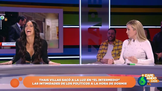 Isabel Forner desvela qué usa para dormir y Cristina Pedroche estalla en carcajadas Isabel Forner desvela qué usa para dormir y Cristina Pedroche estalla en carcajadas