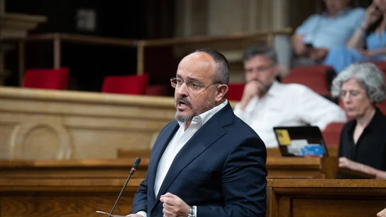 El líder del PP catalán, Alejandro Fernández, en una fotografía de archivo El líder del PP catalán, Alejandro Fernández, en una fotografía de archivo