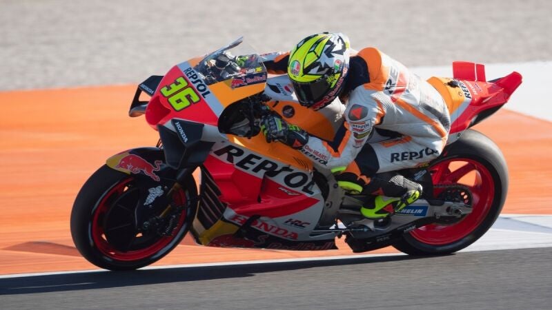 Joan Mir, con la Honda