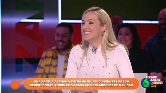 Isabel Forner confiesa que terminó en urgencias por quitar el árbol de Navidad Isabel Forner confiesa que terminó en urgencias por quitar el árbol de Navidad