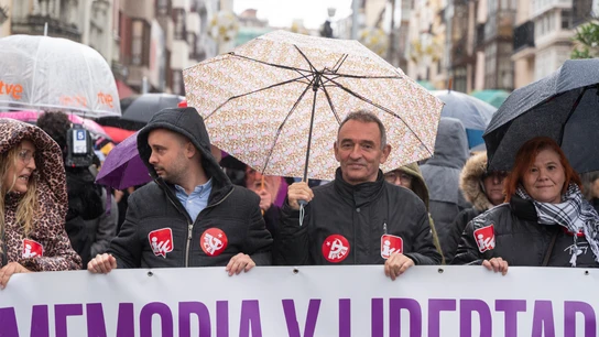 Manifestación en Santander contra la derogación de la Ley de Memoria Histórica y Democrática de Cantabria. Manifestación en Santander contra la derogación de la Ley de Memoria Histórica y Democrática de Cantabria.