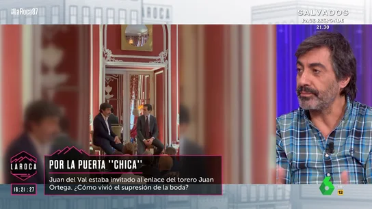 Juan del Val, sobre la novia del torero Juan Ortega tras cancelarse la boda: "Empatizo mucho con ella" Juan del Val, sobre la novia del torero Juan Ortega tras cancelarse la boda: "Empatizo mucho con ella"