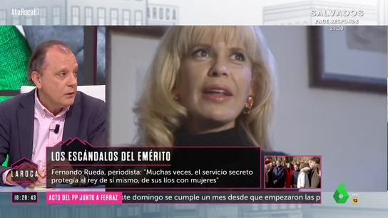 El periodista Fernando Rueda asegura que Bárbara Rey "chantajeó" al rey Juan Carlos durante 10 años El periodista Fernando Rueda asegura que Bárbara Rey "chantajeó" al rey Juan Carlos durante 10 años
