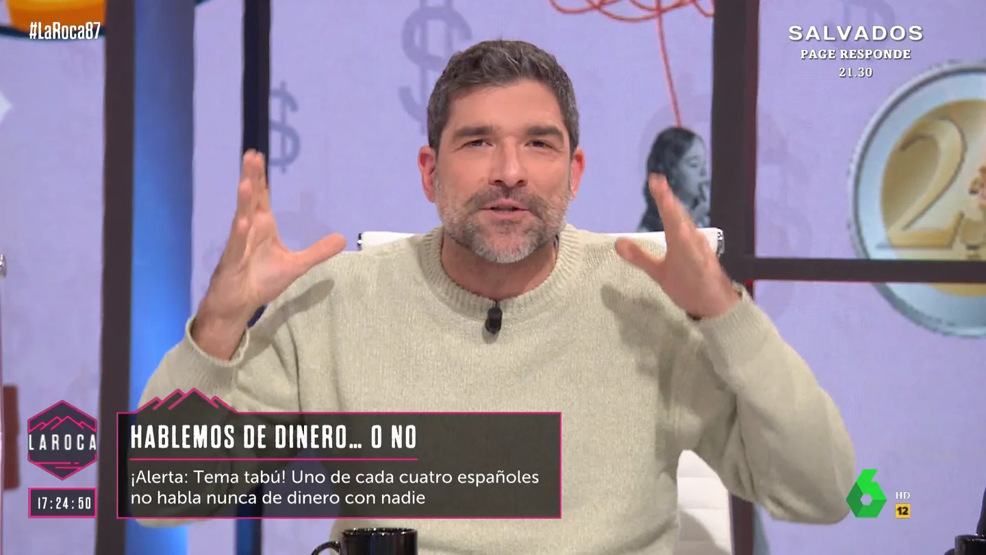 LA ROCA- Nacho García, tajante: "En el trabajo nos roban porque saben que entre los empleados no hablamos de lo que cobra cada uno" LA ROCA- Nacho García, tajante: "En el trabajo nos roban porque saben que entre los empleados no hablamos de lo que cobra cada uno"