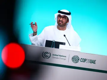 El presidente de la COP28, Sultan al Yaber