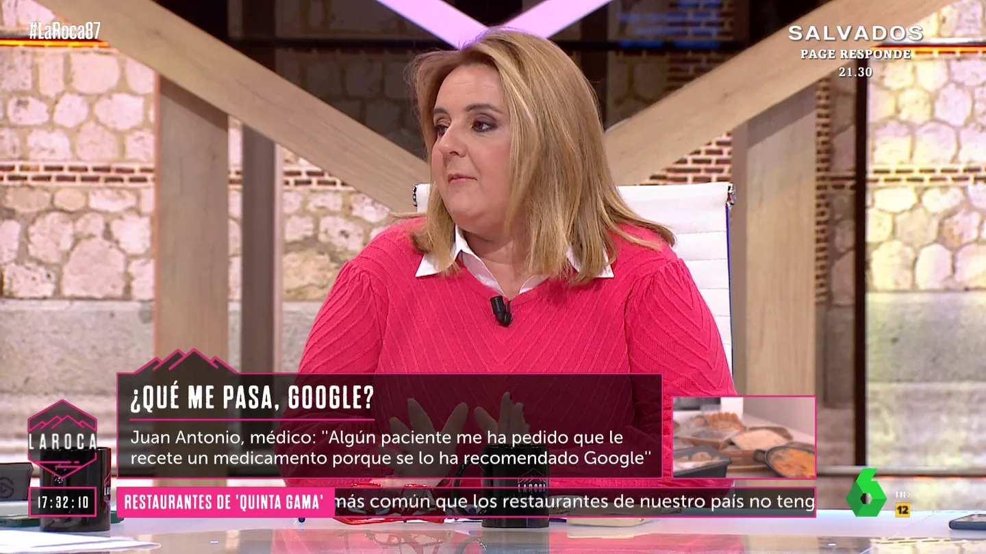 Pilar Vida habla en La Roca sobre su hipocondría Pilar Vida habla en La Roca sobre su hipocondría