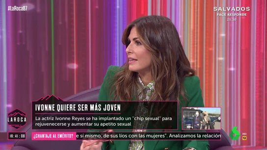 LA ROCA - La reacción de Nuria Roca sobre el chip sexual de Ivonne Reyes: "Me interesa" LA ROCA - La reacción de Nuria Roca sobre el chip sexual de Ivonne Reyes: "Me interesa"