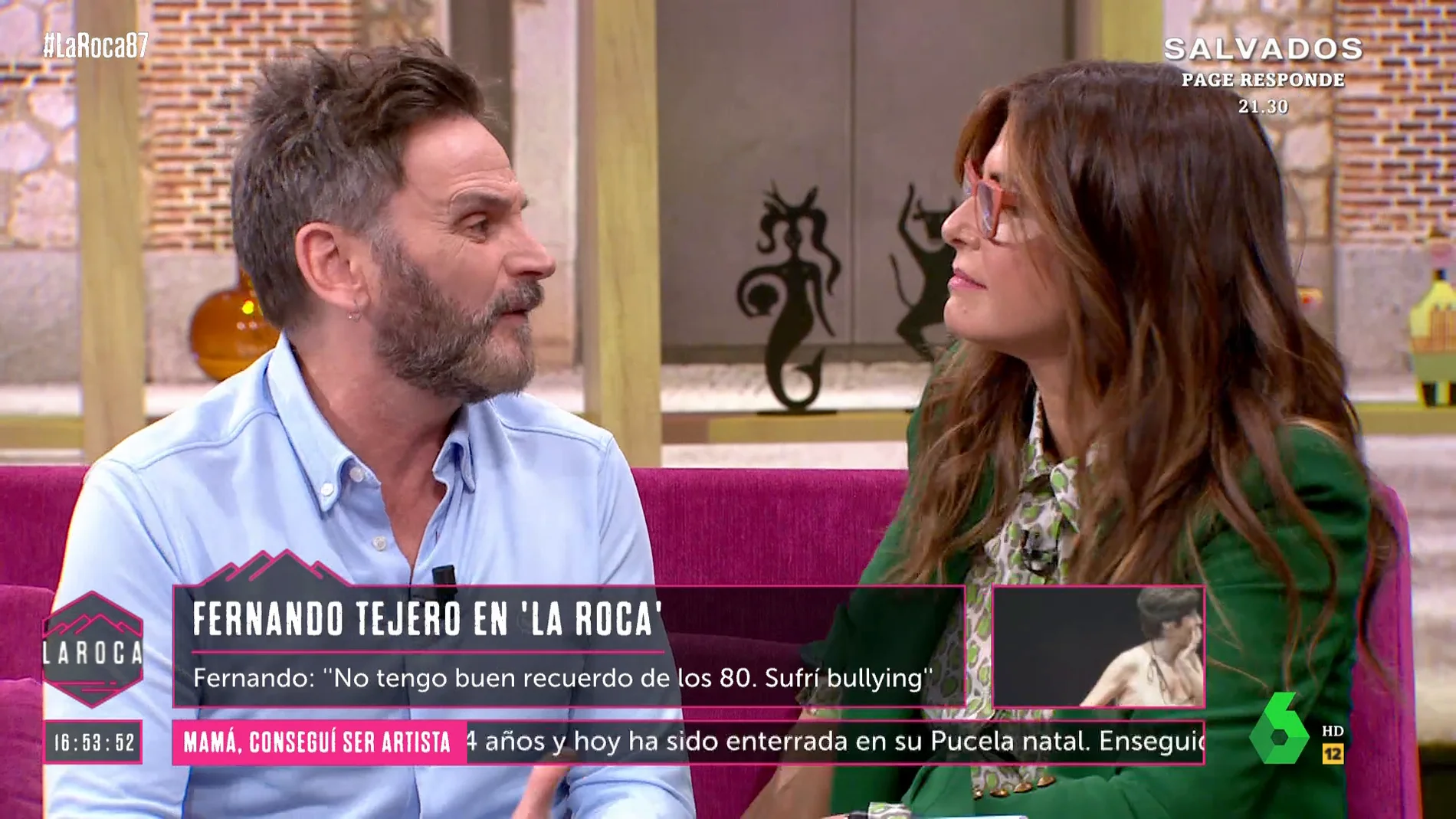 Fernando Tejero se emociona al hablar de su hermana: "También es homosexual y nunca lo verbalizamos, pero lo sabíamos"