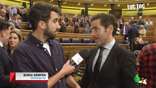 Borja Sémper se 'sincera' con Isma Juárez: "Deberían prohibir a los políticos tener Twitter" Borja Sémper se 'sincera' con Isma Juárez: "Deberían prohibir a los políticos tener Twitter"