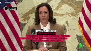 Kamala Harris lidera la estrategia de Estados Unidos en Gaza: dos Estados y protección de los derechos palestinos