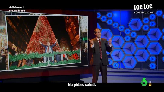 'Abel Caballero' versiona el villancico de Mariah Carey en El Intermedio: "All I Want for Christmas is luz" 'Abel Caballero' versiona el villancico de Mariah Carey en El Intermedio: "All I Want for Christmas is luz"