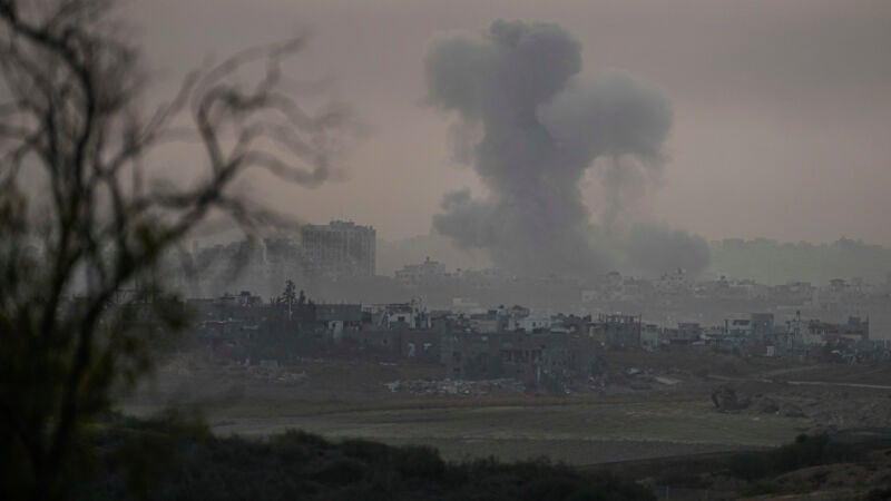 Bombardeos israelíes sobre la Franja de Gaza