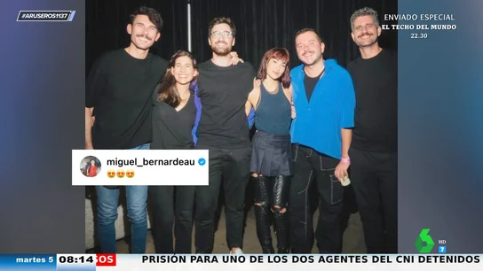 El gesto viral de Miguel Bernardeau con Aitana tras romper con Sebastián Yatra El gesto viral de Miguel Bernardeau con Aitana tras romper con Sebastián Yatra