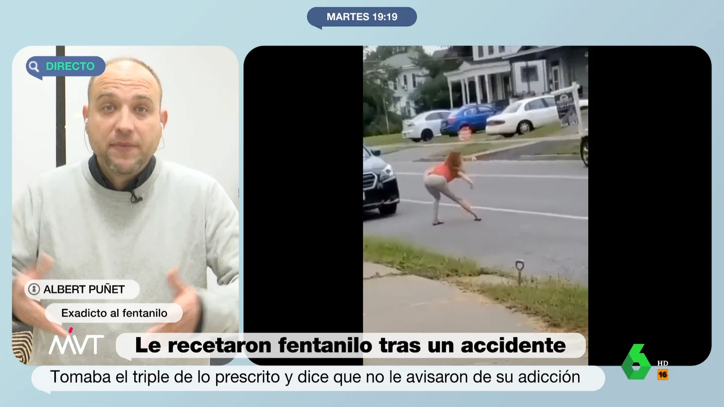 Un exadicto al fentanilo explica cómo pasó de ser director de banco a entrar "en una espiral en la que necesitaba más" Un exadicto al fentanilo explica cómo pasó de ser director de banco a entrar "en una espiral en la que necesitaba más"