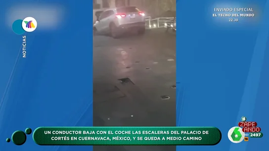 El arriesgado camino que toma un conductor para volver a casa: "Lleva hasta el extremo lo de ir a todos lados en coche" El arriesgado camino que toma un conductor para volver a casa: "Lleva hasta el extremo lo de ir a todos lados en coche"