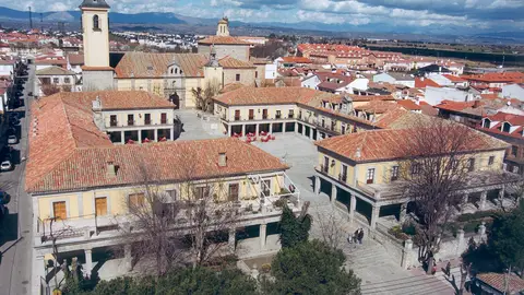 Plaza Mayor de Brunete, en Madrid Plaza Mayor de Brunete, en Madrid