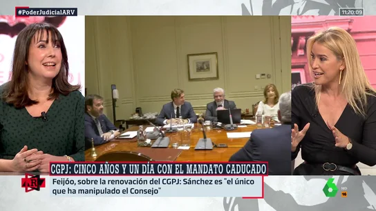 Afra Blanco, tajante: "El primer dogma del PP cuando no gobierna es no renovar el CGPJ" Afra Blanco, tajante: "El primer dogma del PP cuando no gobierna es no renovar el CGPJ"