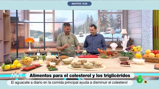 MVT Ojeda prepara el guacamole de guisantes, una receta ideal para bajar el colesterol MVT Ojeda prepara el guacamole de guisantes, una receta ideal para bajar el colesterol