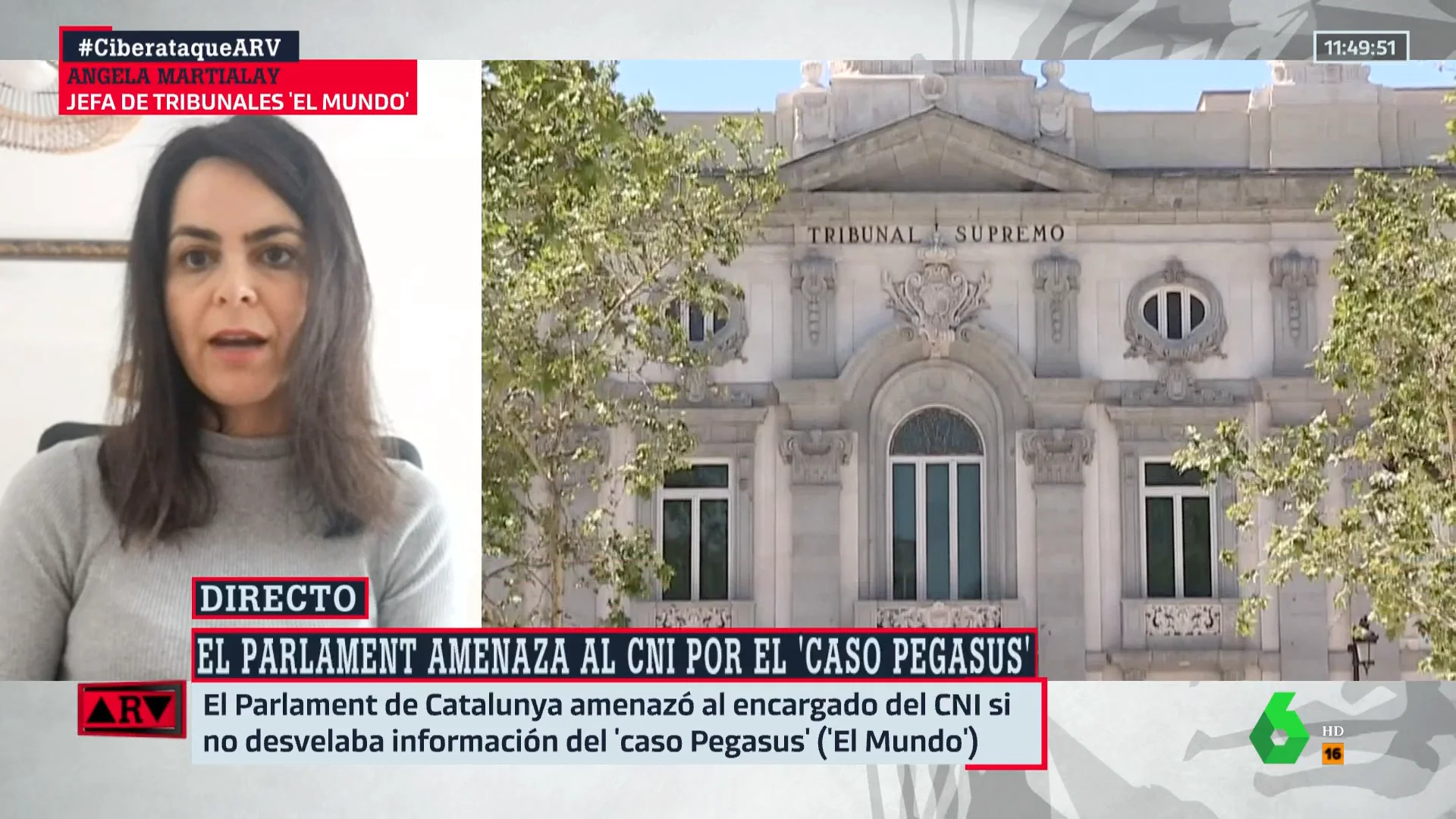 Martialay da las claves de la amenaza del Parlament al CNI por el 'caso Pegasus'