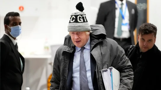 El ex primer ministro británico Boris Johnson El ex primer ministro británico Boris Johnson