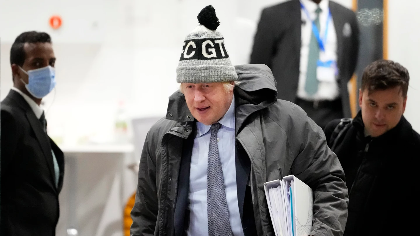 El ex primer ministro británico Boris Johnson El ex primer ministro británico Boris Johnson