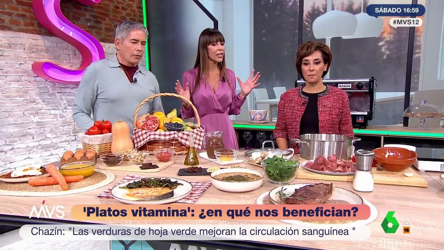 Verónica Chazín enseña el plato calefacción rico en fibra y ácido fólico que ayuda a la flora intestinal Verónica Chazín enseña el plato calefacción rico en fibra y ácido fólico que ayuda a la flora intestinal
