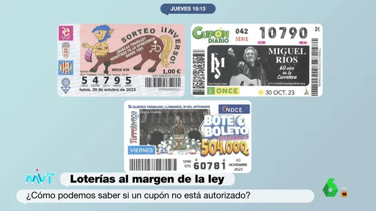Diferentes boletos para diferenciar los autorizados de lo no autorizados Diferentes boletos para diferenciar los autorizados de lo no autorizados