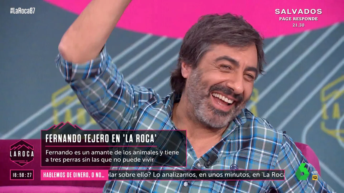Juan del Val insulta a Gonzalo Miró y Fernando Tejero tras escuchar cómo hablan de sus perros Juan del Val insulta a Gonzalo Miró y Fernando Tejero tras escuchar cómo hablan de sus perros