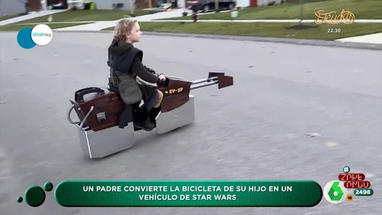 Una bicicleta eléctrica al estilo 'Star Wars' o un rocódromo en casa: los regalos más alucinantes para niños Una bicicleta eléctrica al estilo 'Star Wars' o un rocódromo en casa: los regalos más alucinantes para niños